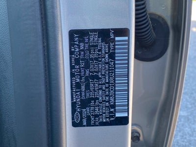 2024 Hyundai TUCSON HYBRID Blue