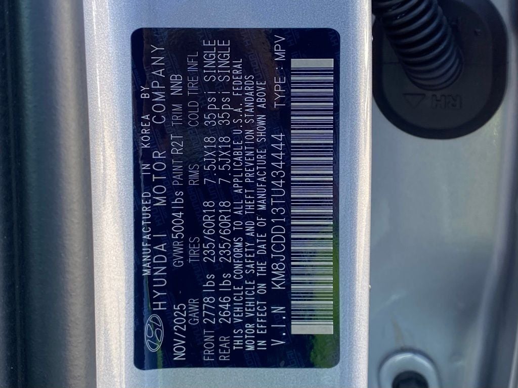 2026 Hyundai TUCSON HYBRID SEL Convenience