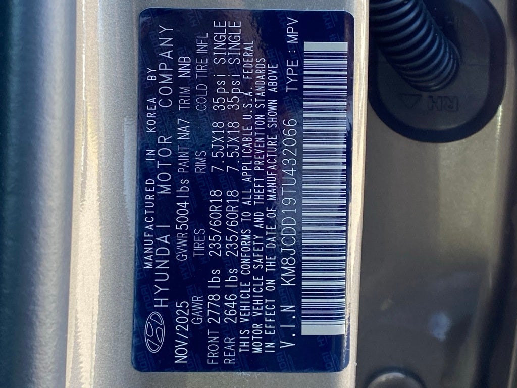 2026 Hyundai TUCSON HYBRID SEL Convenience