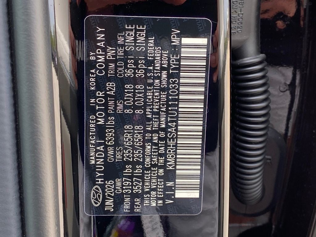 2026 Hyundai PALISADE HYBRID SEL Premium 7P