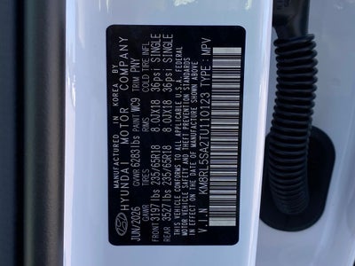 2026 Hyundai PALISADE HYBRID Blue SEL 7P