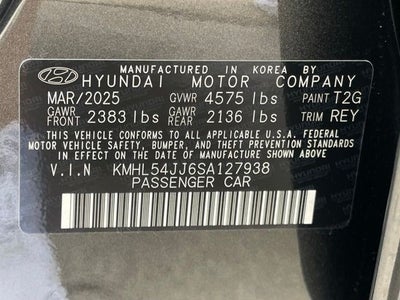 2025 Hyundai SONATA HYBRID Limited
