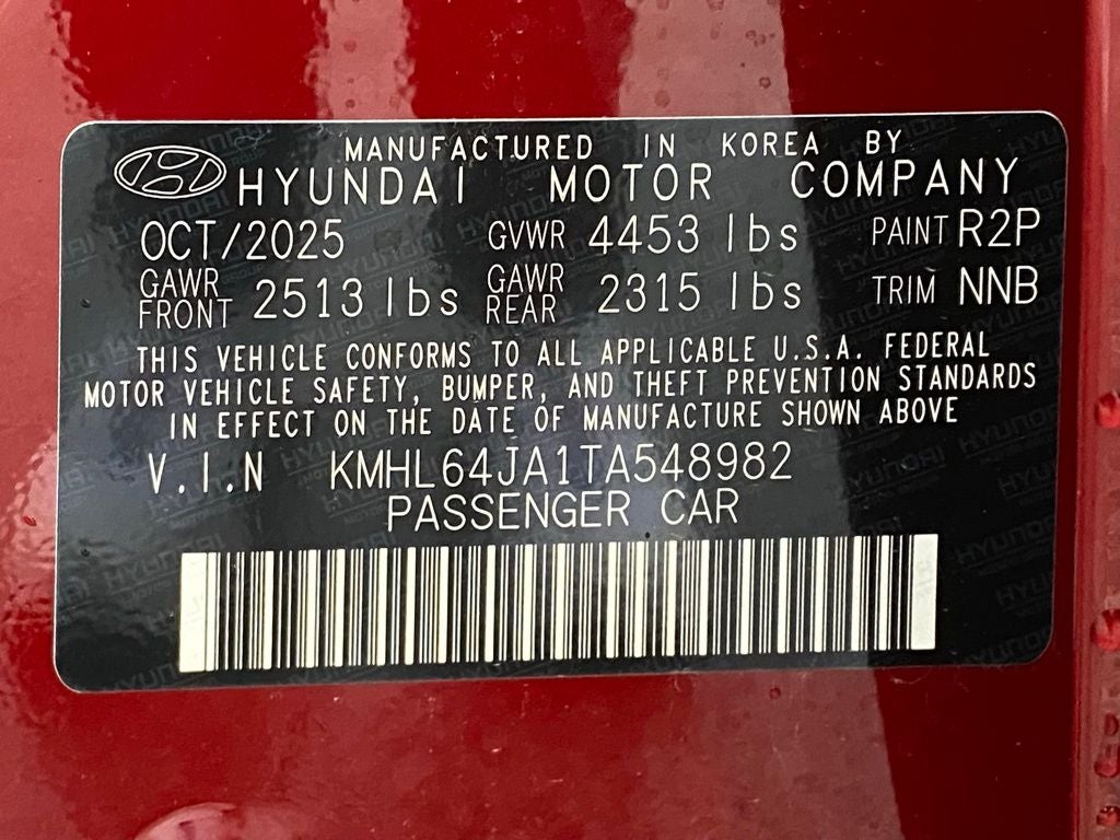 2026 Hyundai SONATA SEL Sport