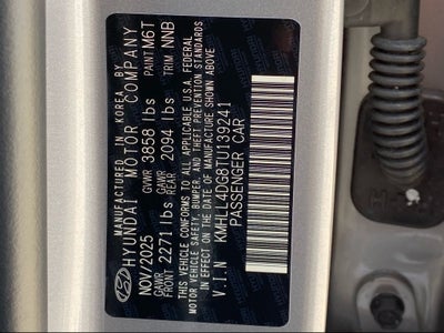 2026 Hyundai ELANTRA SE