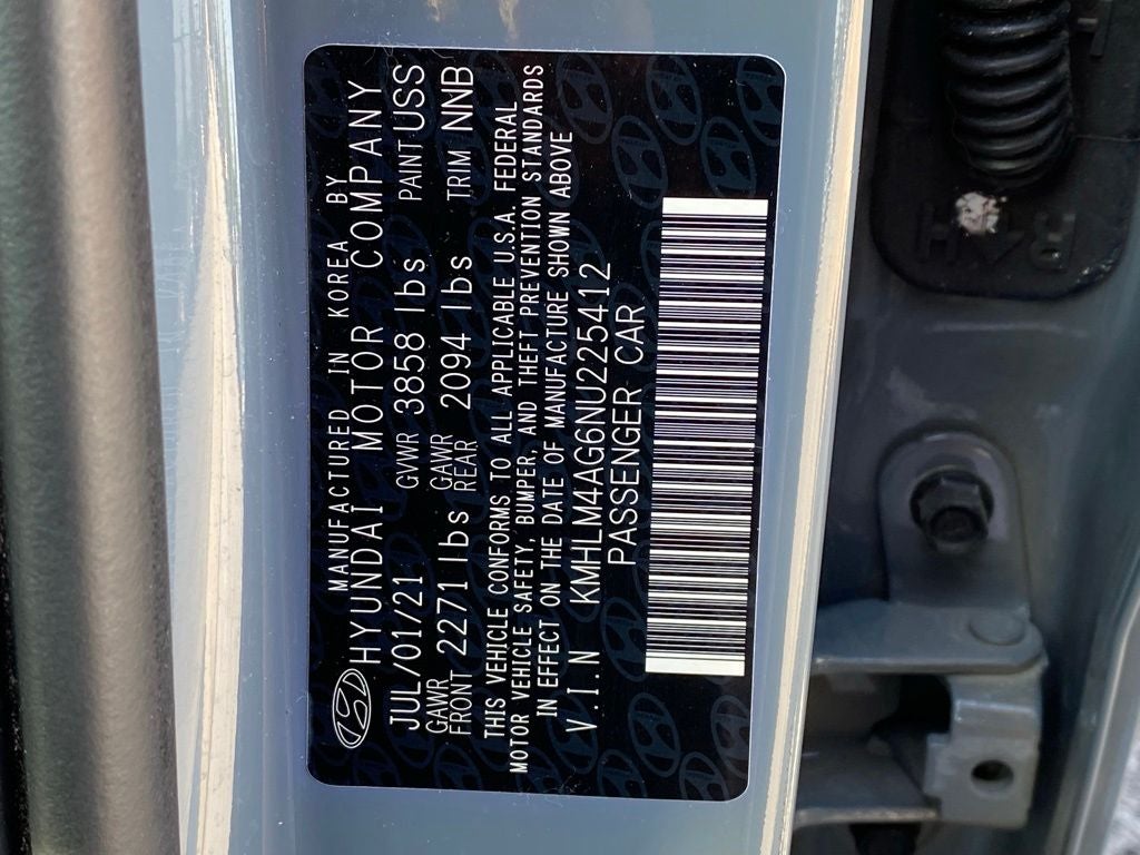 2022 Hyundai ELANTRA SEL