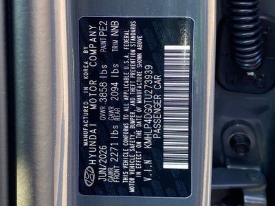 2026 Hyundai ELANTRA Limited