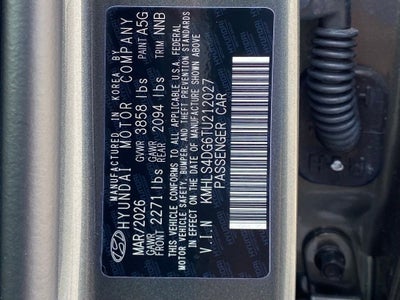 2026 Hyundai ELANTRA SEL Sport Premium
