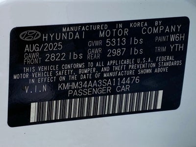2025 Hyundai IONIQ 6 SEL