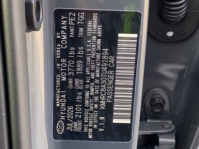 2026 Hyundai VENUE SEL
