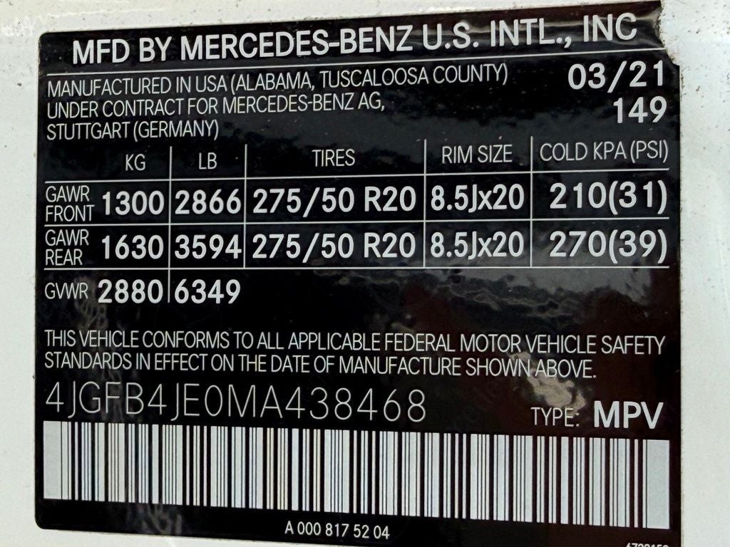 2021 Mercedes-Benz GLE GLE 350