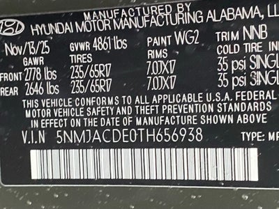 2026 Hyundai TUCSON SE AWD