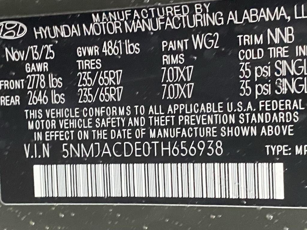 2026 Hyundai TUCSON SE AWD