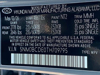 2026 Hyundai TUCSON SEL AWD