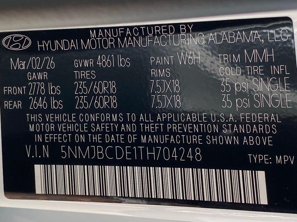 2026 Hyundai TUCSON SEL AWD