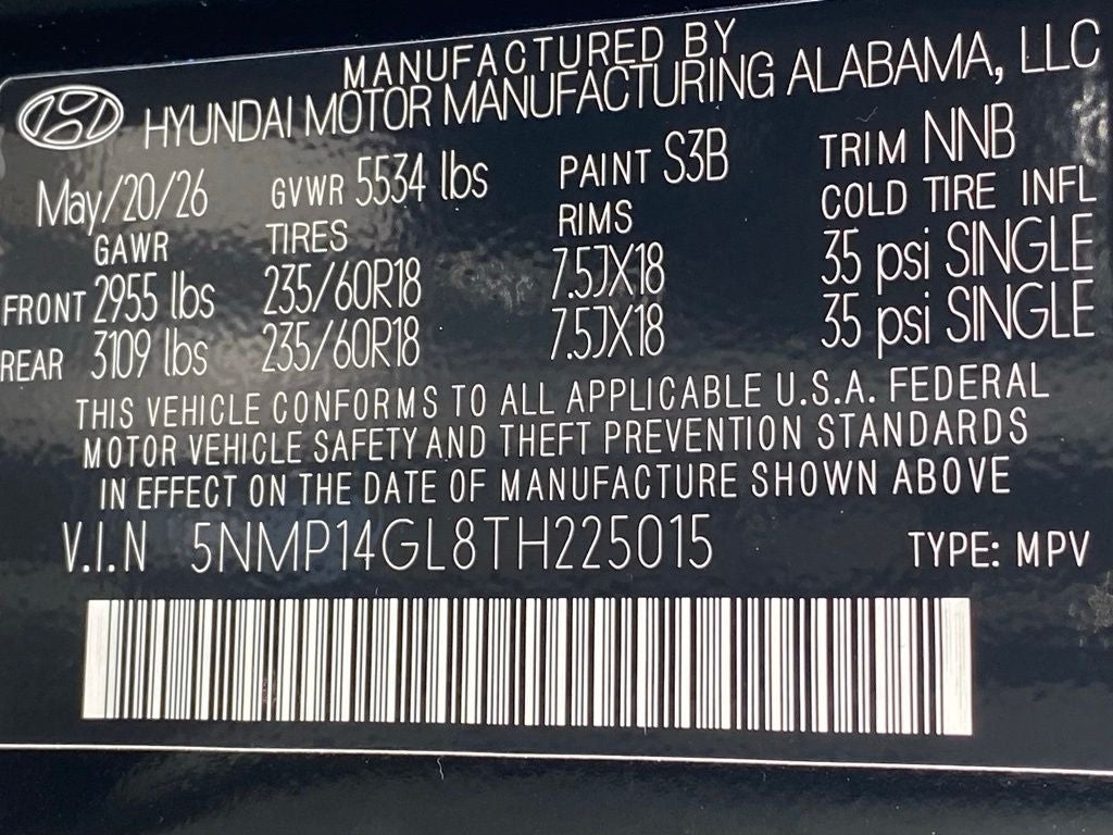2026 Hyundai SANTA FE SE