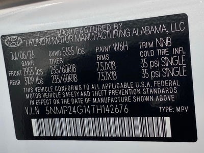 2026 Hyundai SANTA FE HYBRID SEL
