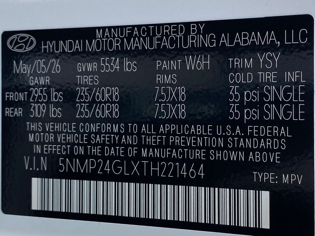 2026 Hyundai SANTA FE SEL