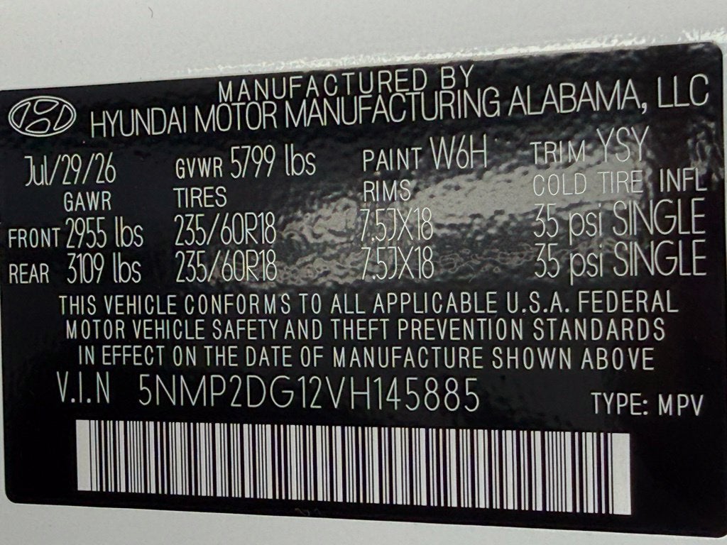 2027 Hyundai SANTA FE HYBRID SEL