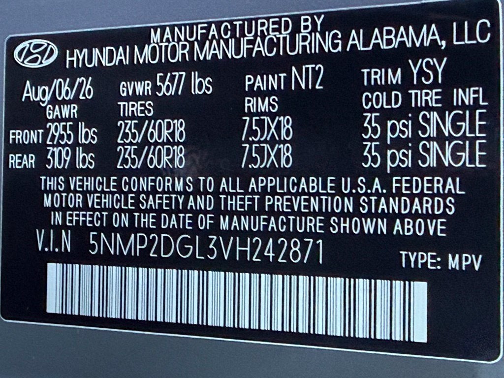 2027 Hyundai SANTA FE SEL