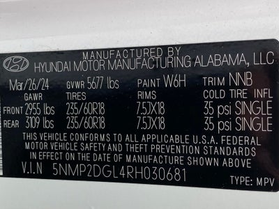 2024 Hyundai SANTA FE SEL