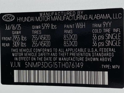 2026 Hyundai SANTA FE HYBRID Limited