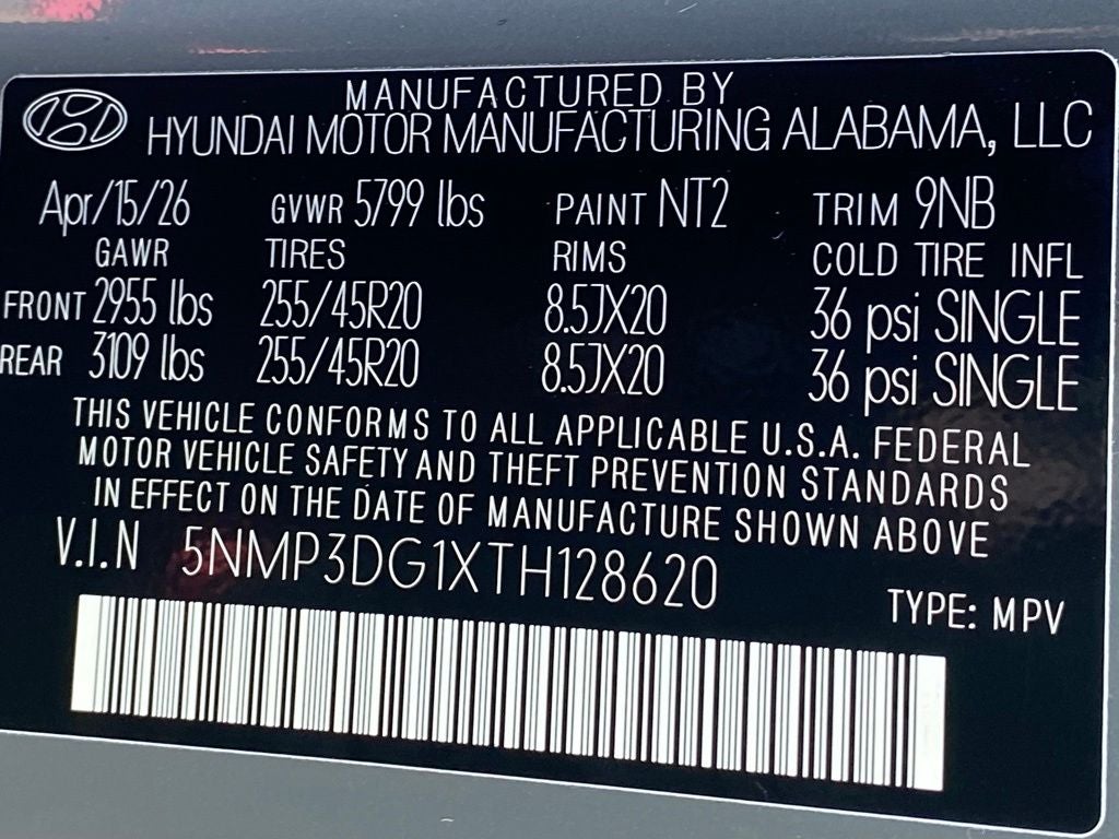 2026 Hyundai SANTA FE HYBRID Limited