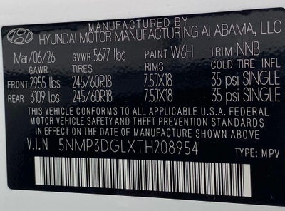 2026 Hyundai SANTA FE XRT AWD