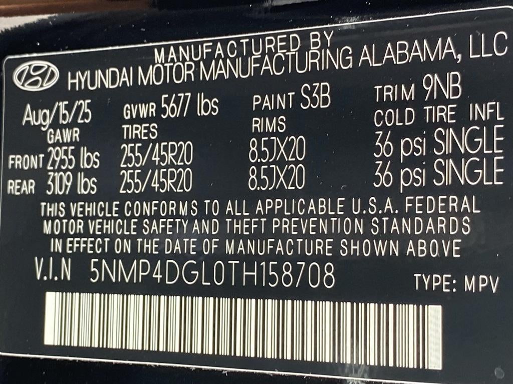 2026 Hyundai SANTA FE Limited AWD