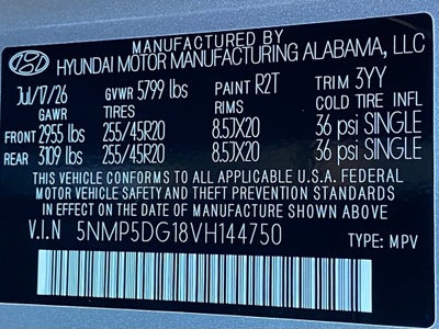 2027 Hyundai SANTA FE HYBRID Calligraphy