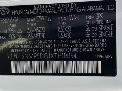 2026 Hyundai SANTA FE HYBRID Calligraphy