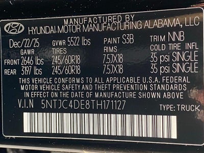 2026 Hyundai SANTA CRUZ SEL Activity FWD