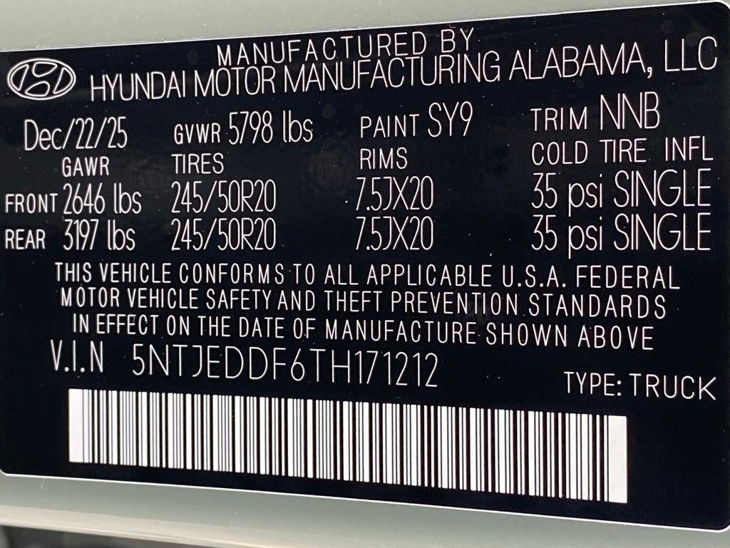 2026 Hyundai SANTA CRUZ Limited