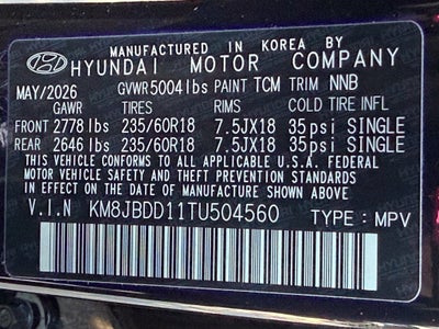 2026 Hyundai TUCSON HYBRID SEL