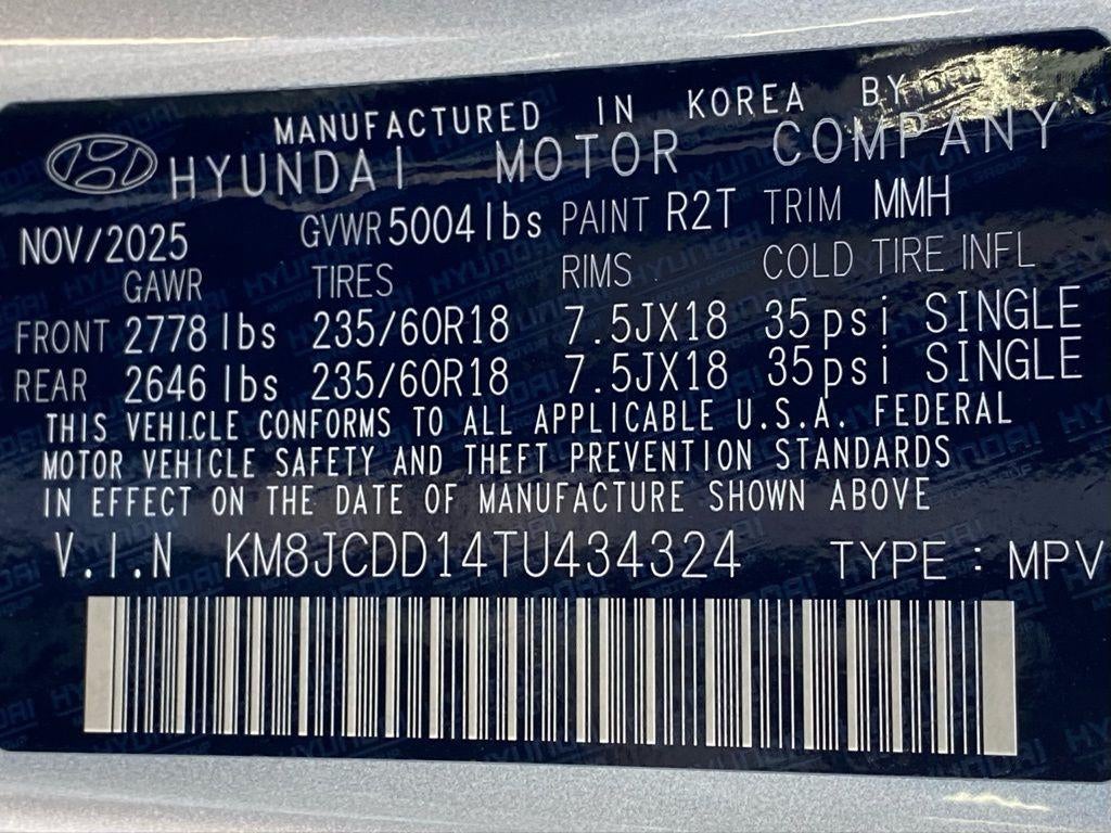 2026 Hyundai TUCSON HYBRID SEL Convenience