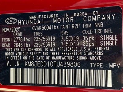 2026 Hyundai TUCSON HYBRID Limited