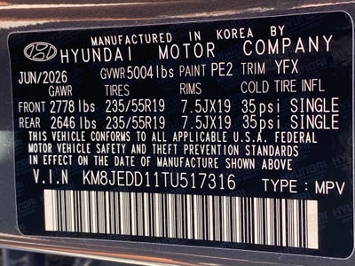 2026 Hyundai TUCSON HYBRID Limited