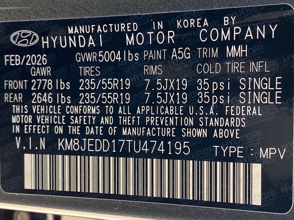 2026 Hyundai TUCSON HYBRID Limited