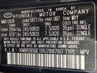 2024 Hyundai PALISADE Limited