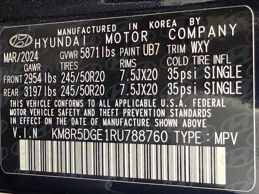 2024 Hyundai PALISADE Limited