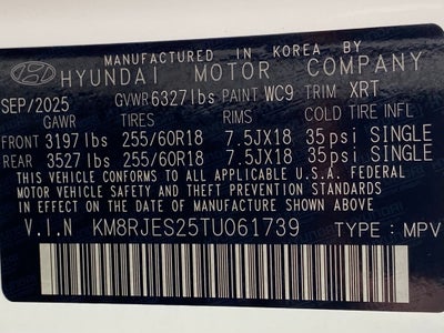 2026 Hyundai PALISADE XRT Pro