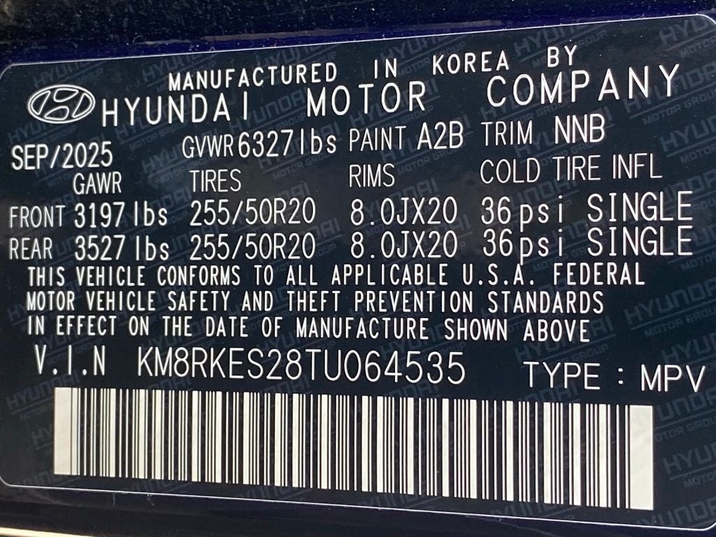 2026 Hyundai PALISADE Limited