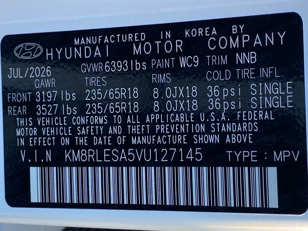 2027 Hyundai PALISADE HYBRID Calligraphy
