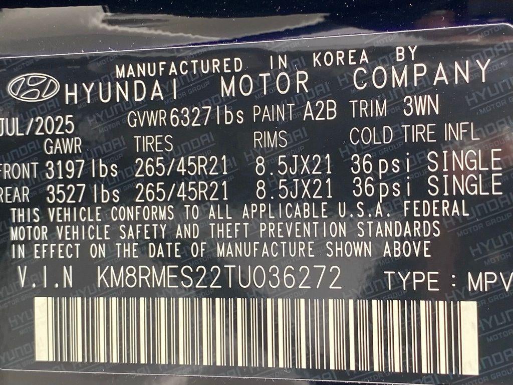 2026 Hyundai PALISADE Calligraphy AWD