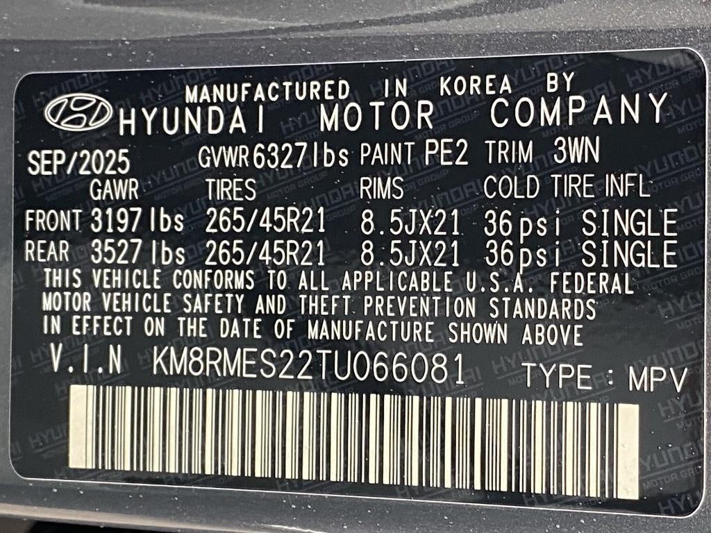 2026 Hyundai PALISADE Calligraphy AWD