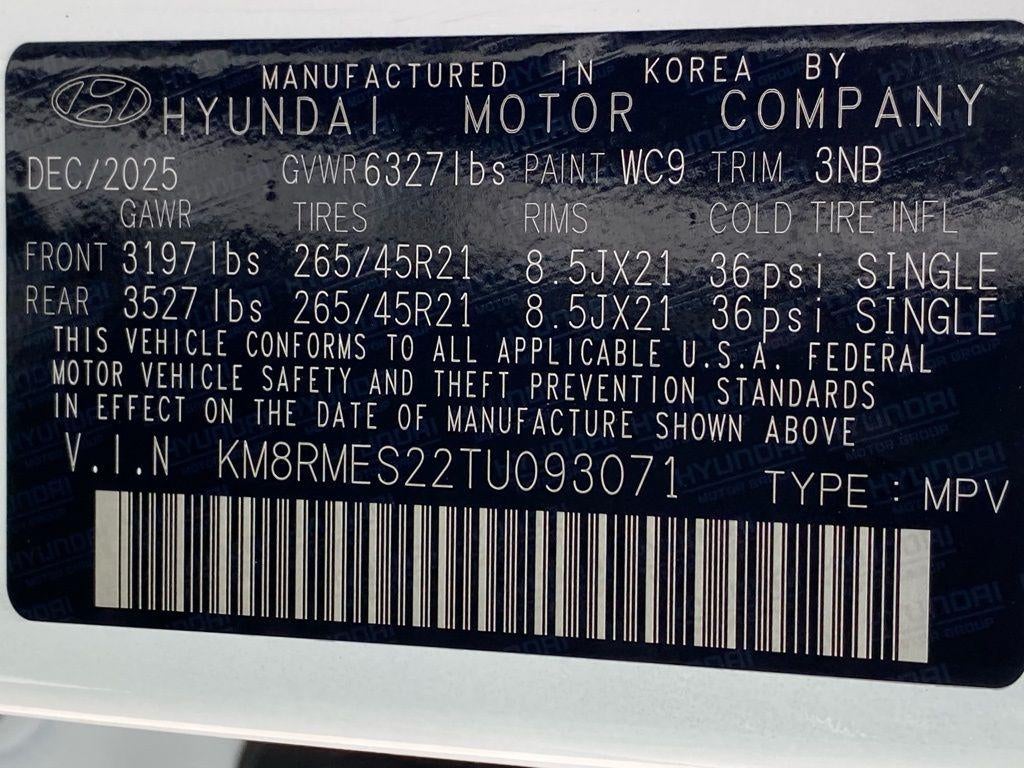 2026 Hyundai PALISADE Calligraphy AWD