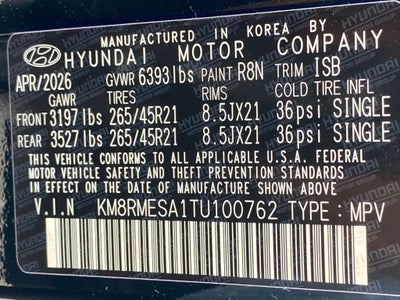 2026 Hyundai PALISADE HYBRID Calligraphy