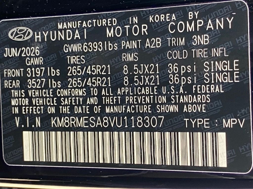 2027 Hyundai PALISADE HYBRID Calligraphy
