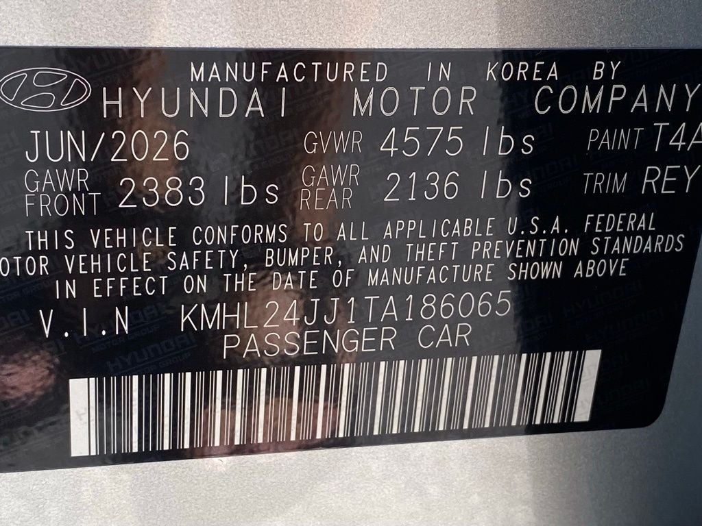 2026 Hyundai SONATA HYBRID Blue