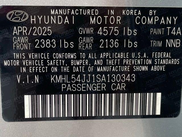 2025 Hyundai SONATA HYBRID Limited