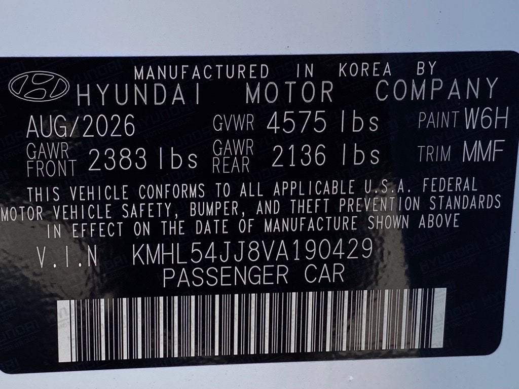 2027 Hyundai SONATA HYBRID Limited